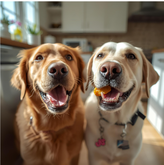 Top 3 snacks para perros grandes