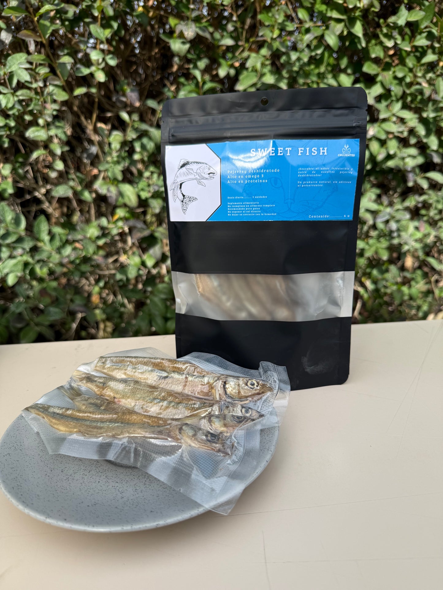 Pejerrey deshidratado para gatos - Rico en Omega 3