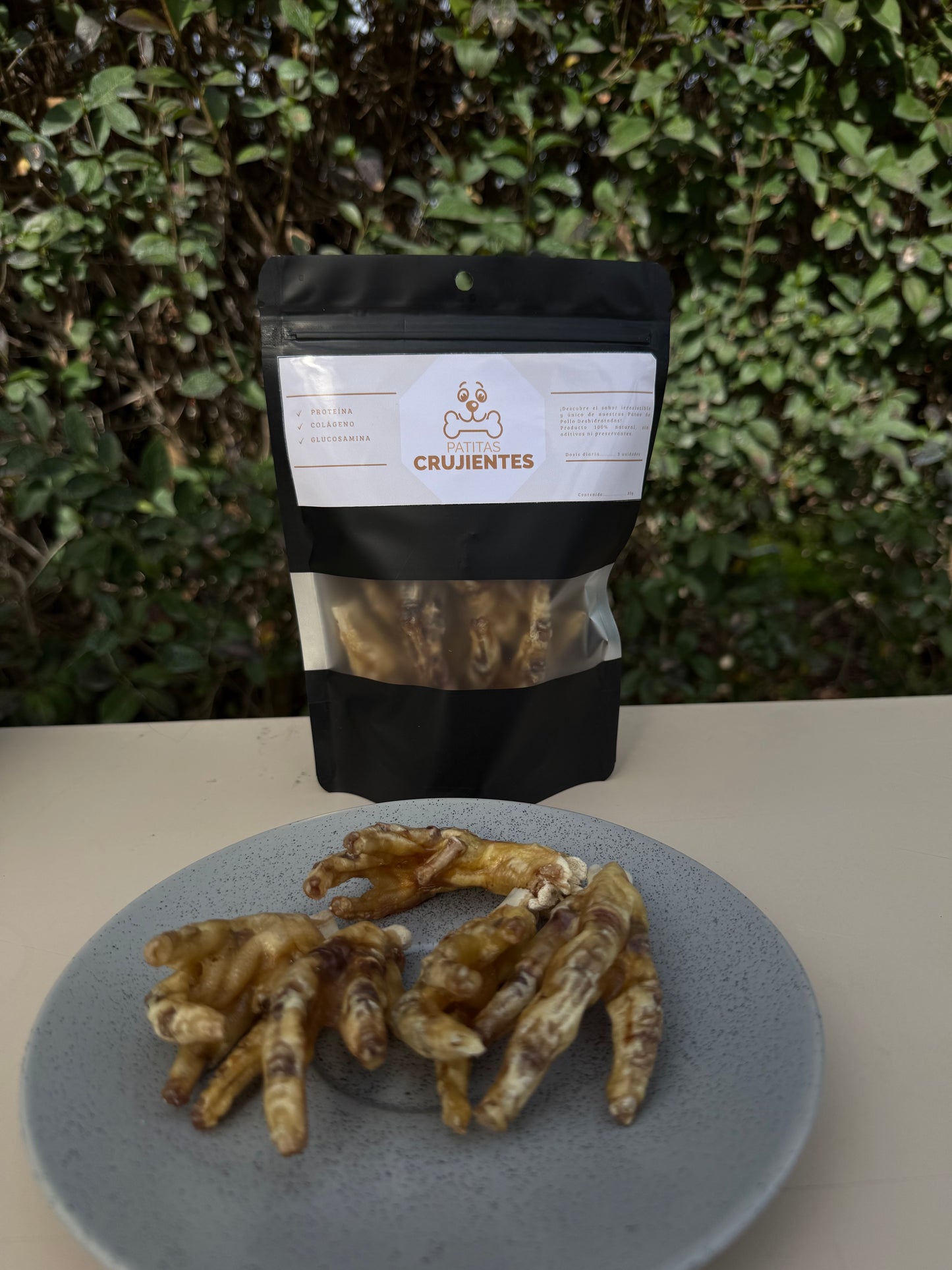 CYBER Patas de pollo deshidratadas para perros - Ricas en colágeno