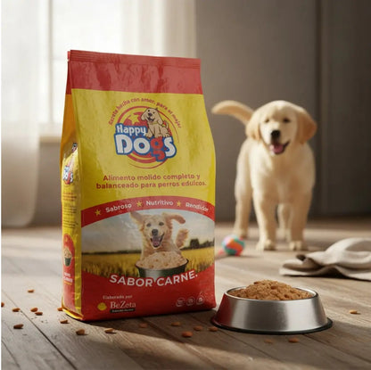 Alimento happy dogs 20 kilos